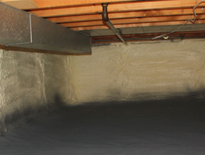 crawl space spray insulation for Alabama